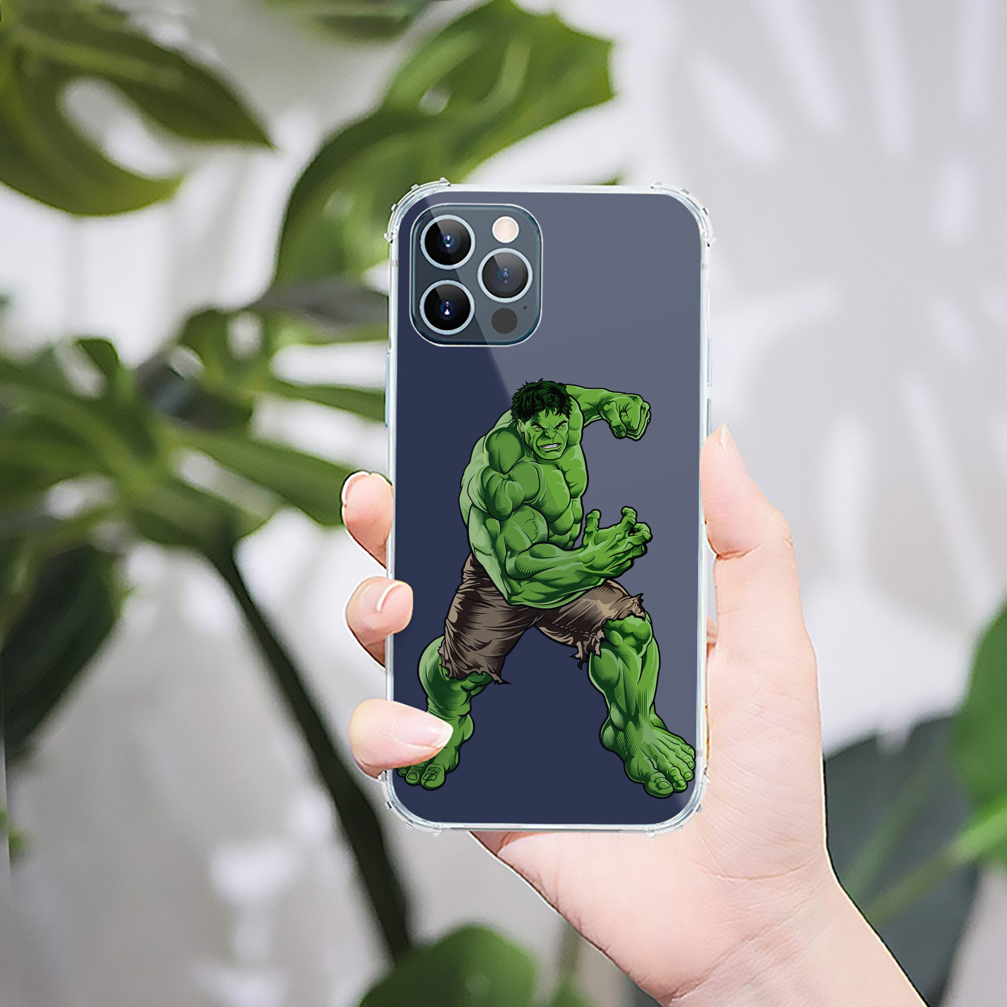 （画像用） アベンジャーズ The Avengers 【iPhone 12シリーズ対応】透明スマホケース（クリアソフトケース）